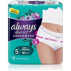 Incontinence Protection Always Discreet Incontinence Pants Normal Medium 12-pack