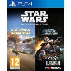 PlayStation 4 Games Star Wars Racer And Commando Combo (PS4)