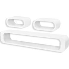 vidaXL Floating Wall Shelf 37.4" 3pcs