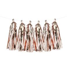 Plast Guirlander PartyDeco Garlands Tassel Rose Gold