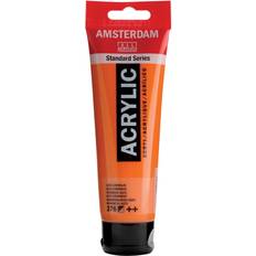 Amsterdam Maling Amsterdam Standard Series Acrylic Tube Azo Orange 120ml