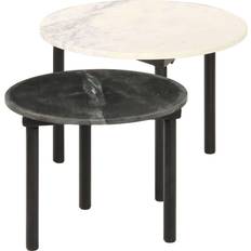 Marble Coffee Tables vidaXL - Coffee Table 21.7x21.7"