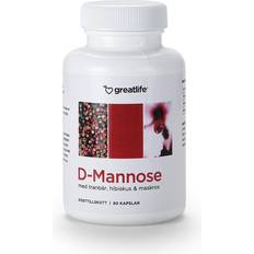 Greatlife D-Mannose with Cranberries Hibiscus & Dandelion 60 st