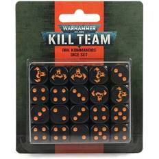 Board Games Games Workshop Warhammer 40000 Kill Team Ork Kommandos Dice Set