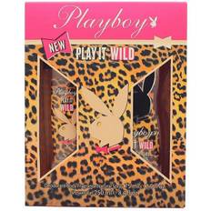 Doccia schiuma Scatole regalo e Set Playboy Play It Wild Hygiene 2 pz