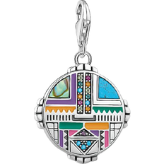 Corindón Joyería Thomas Sabo Sun Symbol Charm Pendant - Silver/Multicolour