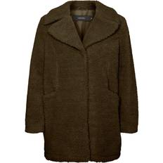 Vero Moda Teddy Jacket - Green/Peat