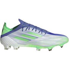 adidas X Speedflow.1 Adizero Firm Ground Boots - Cloud White/Screaming Green/Sonic Ink