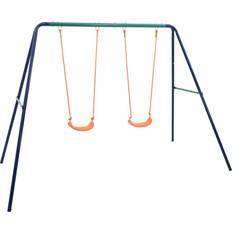 Plastica Parchi giochi vidaXL Swing Set with 2 Seats