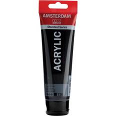 Svarte Akrylmaling Amsterdam Standard Series Acrylic Tube Oxide Black 120ml