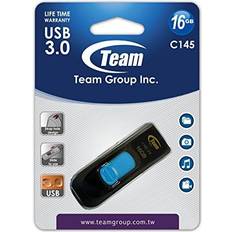 TeamGroup Schede di Memoria & Chiavette USB TeamGroup C145 unità flash USB 16 GB USB tipo A 3.2 Gen 1 (3.1 Gen 1) Nero, Blu