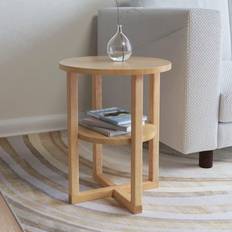 Oak Small Tables vidaXL 247044 Small Table 40cm