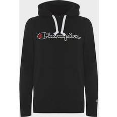 Champion Basic Logo Hoodie - Black