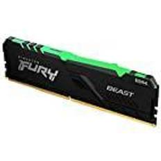 32gb 3000mhz ddr4 Kingston Fury Beast RGB Black DDR4 3000Mhz 32GB (KF430C16BBA/32)