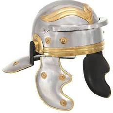 vidaXL Roman Soldier Helmet Antique Replica LARP Silver Steel