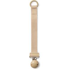 Soother Clip Wood Pure Khaki