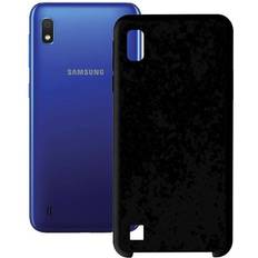 Ksix Silicone Souple Noir pour Samsung Galaxy A10