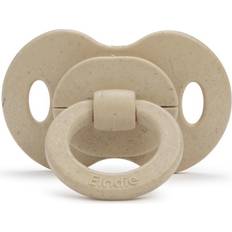 Elodie Details Schnuller & Beißspielzeug Elodie Details Bamboo Soother Orthodontic Pure Khaki 3+m