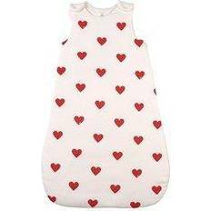 Babie's Red Heart  Pattern Cotton Sleeping Bag
