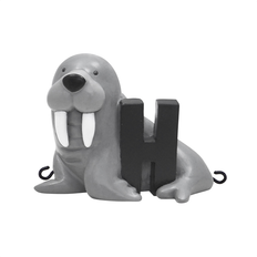 Hav Festartikler Kids by Friis Birthday Trains Walrus H Letter