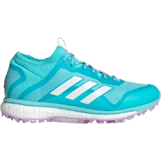 Turquoise - Women Sport Shoes adidas Fabela X Empower W - Pulse Aqua/Cloud White/Purple Tint