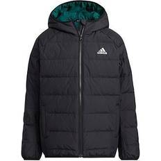 Garçon Vestes Adidas Kid's Frosty Winter Jacket - Black/White (H45034)