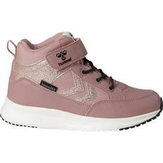 Kunstpels Vintersko Børnesko Hummel Kid's Frosty Velcro Winter Boots - Deauville Mauve