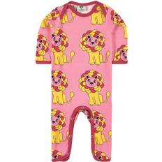 Småfolk Body Suits with Lion - Sea Pink (14-4015)