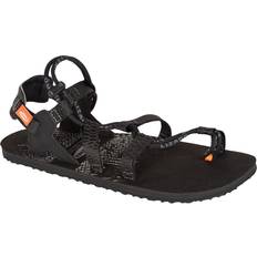 Damen - Schnellschnürung Sandalen Lizard Bat III - Skin Black