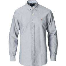 Ralph lauren oxford custom fit Polo Ralph Lauren Custom Fit Oxford Button Down Shirt - Slate