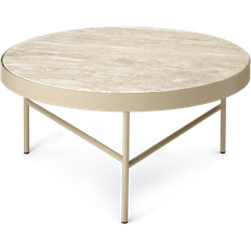 Beige Soffbord ferm LIVING Travertine Soffbord 70.5cm