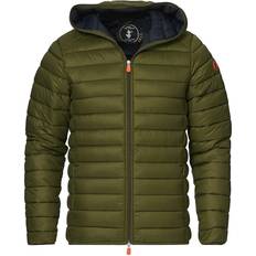 Save The Duck Donald Lightweight Padded Hooded Jacket - Dusty Olive