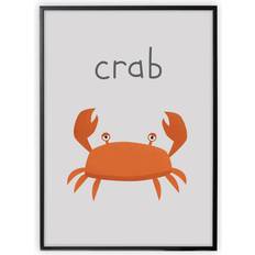 XO Posters Crab Poster