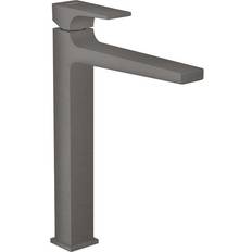 Hansgrohe håndvaskamatur børstet sort krom Hansgrohe Metropol (32512340) Børstet sort/krom