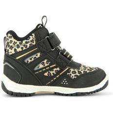 Gummi Joggesko Leaf Kid's Kasuri WP Mid - Leopard