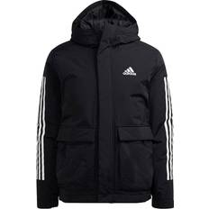 Adidas Unisex Outerwear adidas Utilitas 3-Stripes Hooded Jacket Unisex - Black