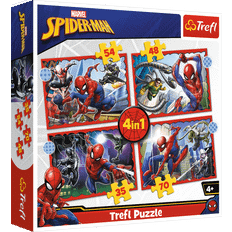 Spider-Man Klassische Puzzles Trefl Disney Marvel Spiderman 4 in 1