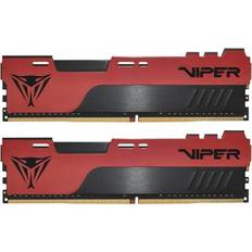 Patriot 64 Go - DDR4 Mémoires RAM Patriot Mémoire RAM Memory Viper Elite II PVE2464G320C8K 64Go (2x32Go) DDR4 3200MHz CL18 Rouge