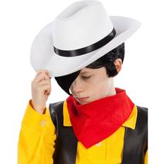 Tecknat & Animerat Maskerad Hattar Maskworld Lucky Luke Cowboy Hat