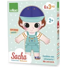 Vilac Sacha To Dress 6x3 Bitar