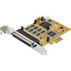 8 Cartes de Contrôle StarTech PEX8S1050 8-Port PCI Express RS232 Adaptateur PCIe Série avec UART 16C1050