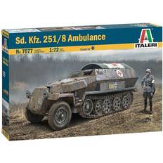 Modeller & byggesett Italeri Sd Kfz 251/8 Ambulance 1:72