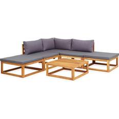 vidaXL 45913 Loungesæt, 1 borde inkl. 3 sofaer