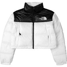 The North Face Women's Nuptse Short Jacket - Gardenia White