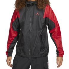 Nike Jordan Essentials Woven Jacket - Black/Gym Red