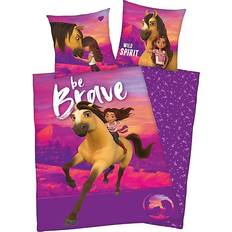 Herding Spirit Be Brave Bed Set 53.2x78.7"