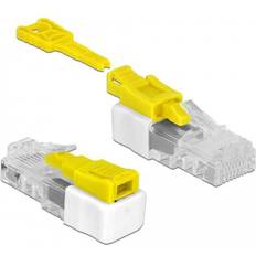 DeLock Computersloten DeLock RJ45 Mono Adapter 5 Pack