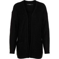 Vero Moda Long Knitted Cardigan - Black