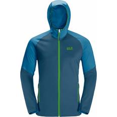 Water Repellent Jumpers Jack Wolfskin Hydro III Jacket - Dark Cobalt