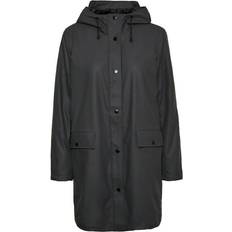 Dam - Lång Regnjackor & Regnkappor Vero Moda Asta Teddy Coated Rain Jacket